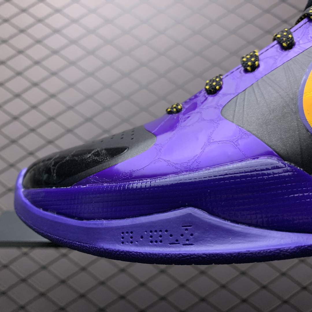 290 纯原版本 Nike Zoom KOBE 5 科比5代 男子实战篮球鞋 386430-071 紫金王朝