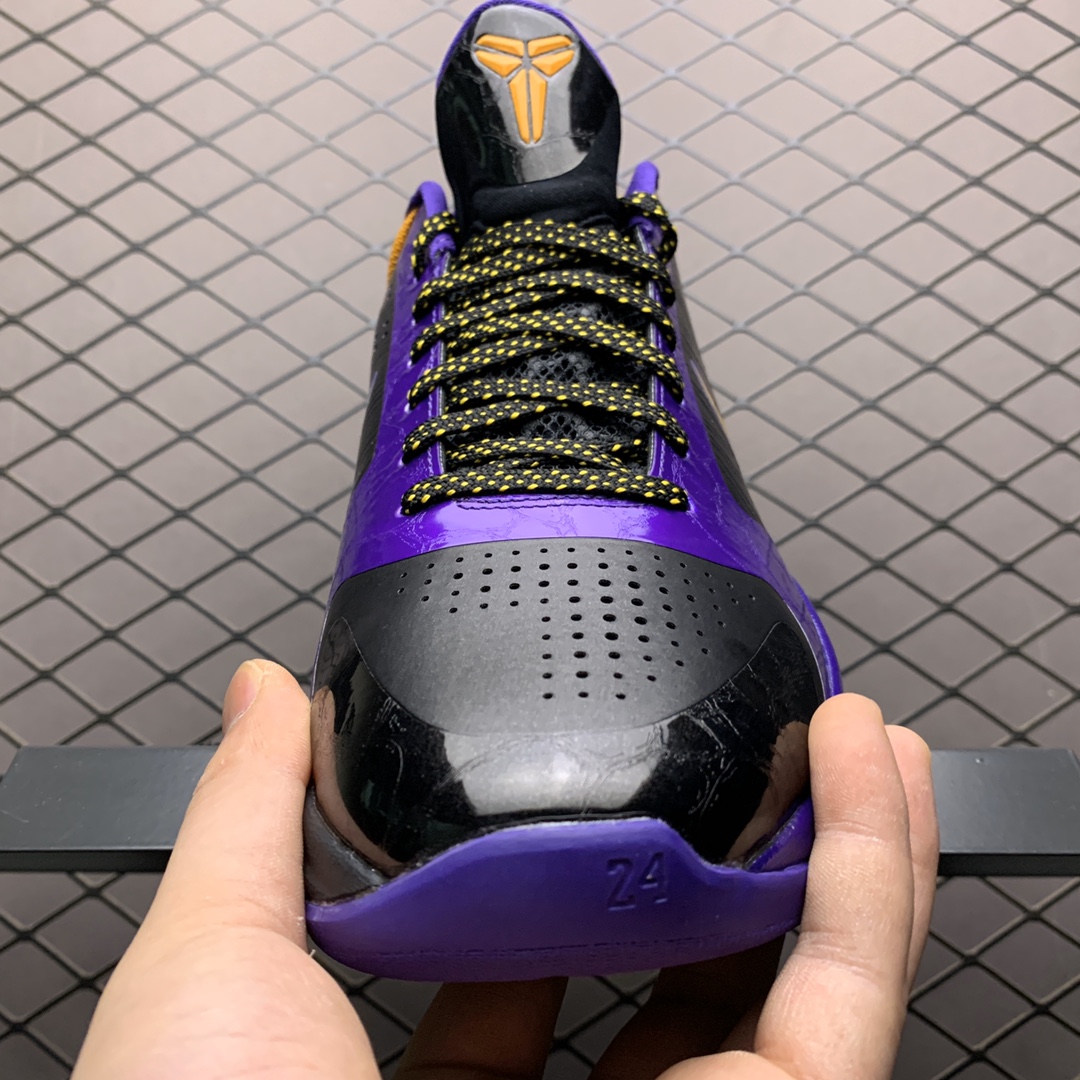 290 纯原版本 Nike Zoom KOBE 5 科比5代 男子实战篮球鞋 386430-071 紫金王朝