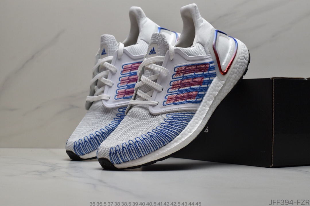 175 阿迪达斯Adidas UltraBoost 2020 Consortium 6.0 袜套式针织鞋面休闲运动慢跑鞋官方货号EG0756