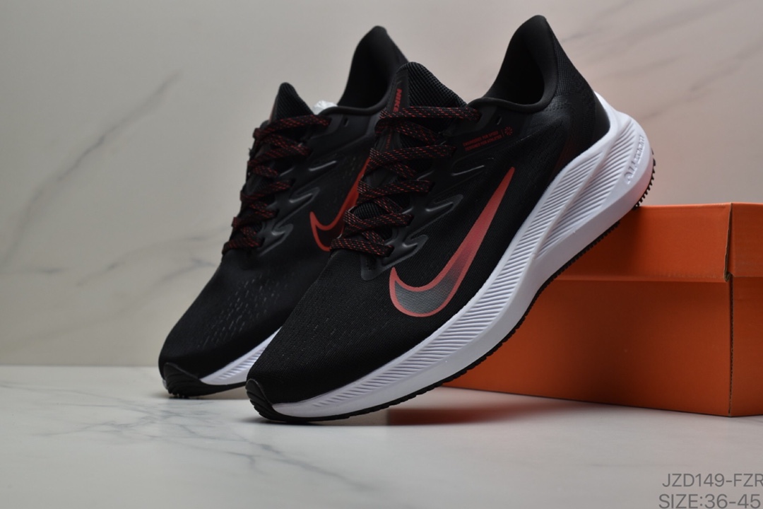 140 耐克Nike Air Zoom Winflo 7代 网面透气 训练跑步鞋