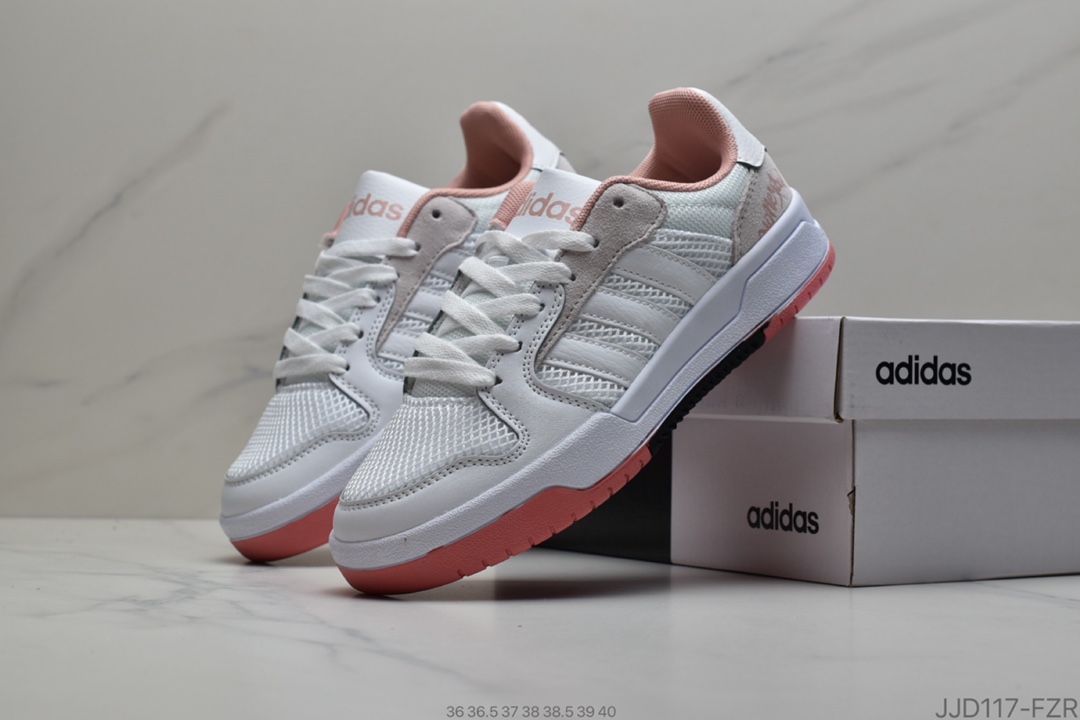 130 阿迪达斯NEO 板鞋 三条杠 Adidas ENTRAP 2020新款运动鞋低帮小白鞋休闲板鞋