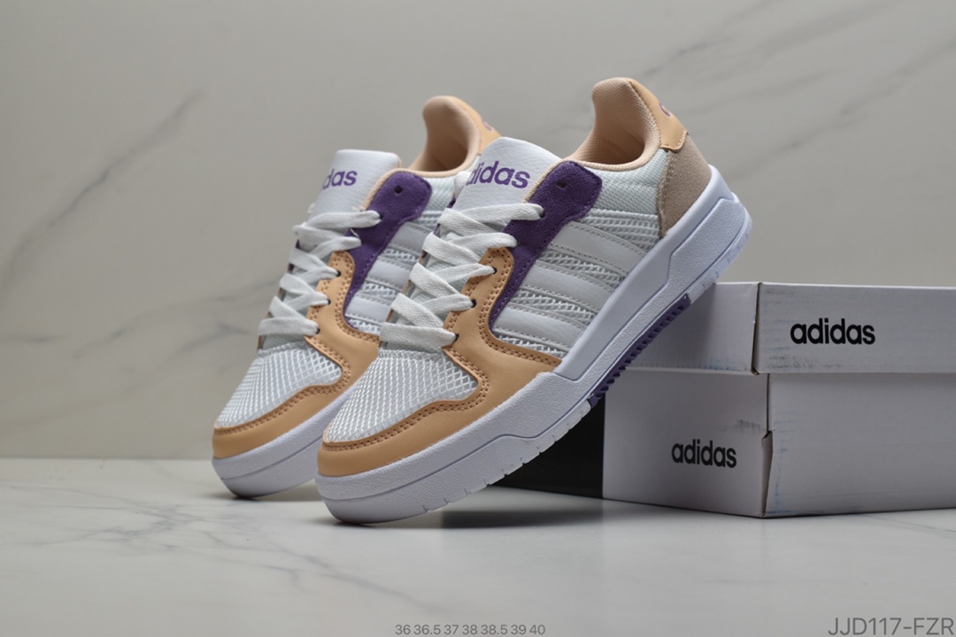 130 阿迪达斯NEO 板鞋 三条杠 Adidas ENTRAP 2020新款运动鞋低帮小白鞋休闲板鞋