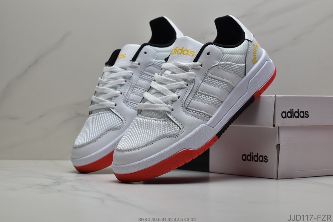 130 阿迪达斯NEO 板鞋 三条杠 Adidas ENTRAP 2020新款运动鞋低帮小白鞋休闲板鞋