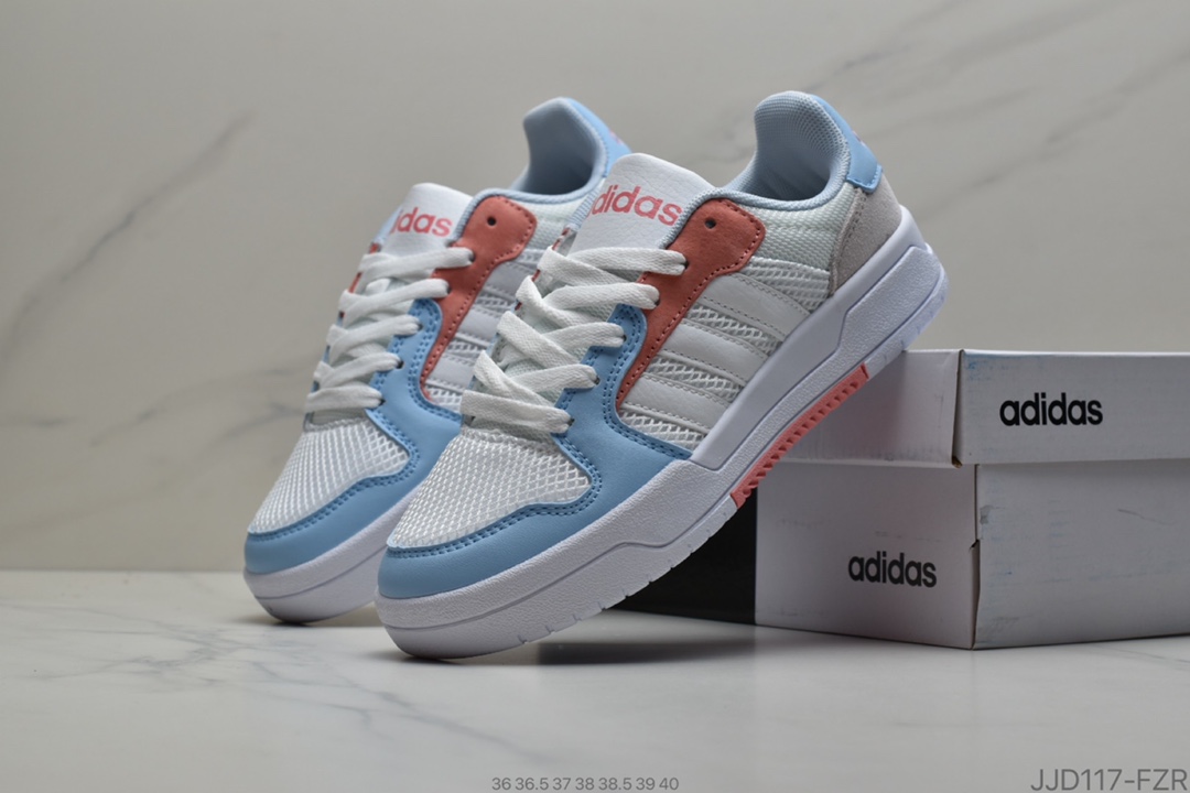 130 阿迪达斯NEO 板鞋 三条杠 Adidas ENTRAP 2020新款运动鞋低帮小白鞋休闲板鞋