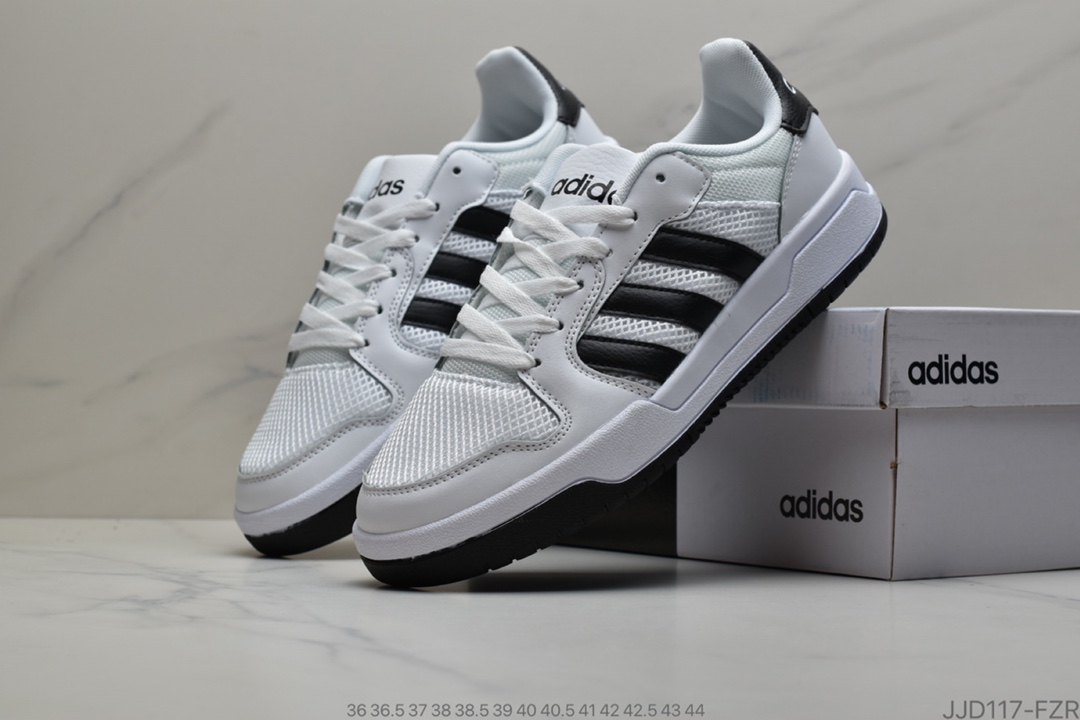 130 阿迪达斯NEO 板鞋 三条杠 Adidas ENTRAP 2020新款运动鞋低帮小白鞋休闲板鞋