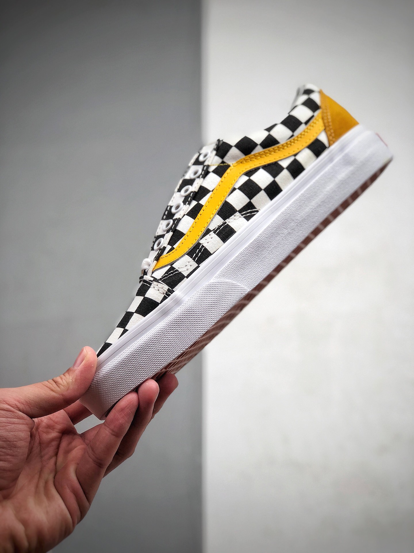 160 万斯 Vans Old Skool 原盒真标 硫化工艺 黑白棋盘格 限定配色 低帮街头滑板 QQ12