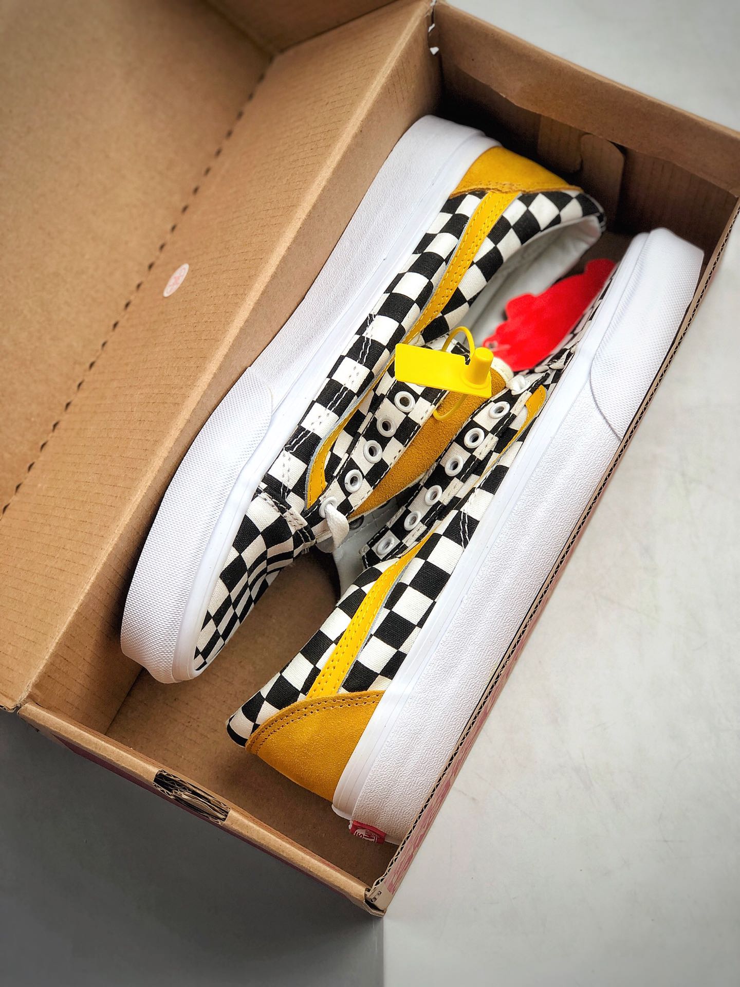160 万斯 Vans Old Skool 原盒真标 硫化工艺 黑白棋盘格 限定配色 低帮街头滑板 QQ12