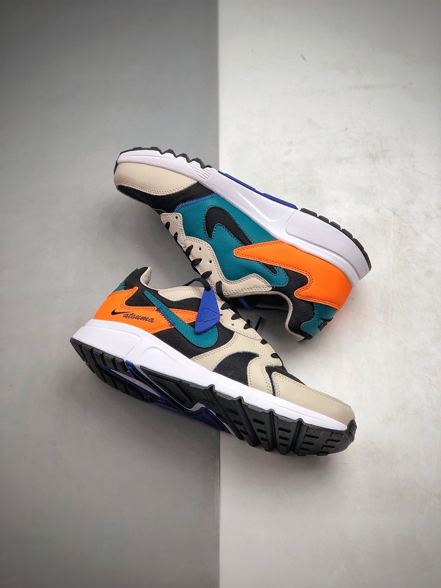 190 Nike Atsuma耐克2020新款透气网面 耐磨防滑 轻便缓震 男子休闲运动跑步鞋  货号：CD5461-001