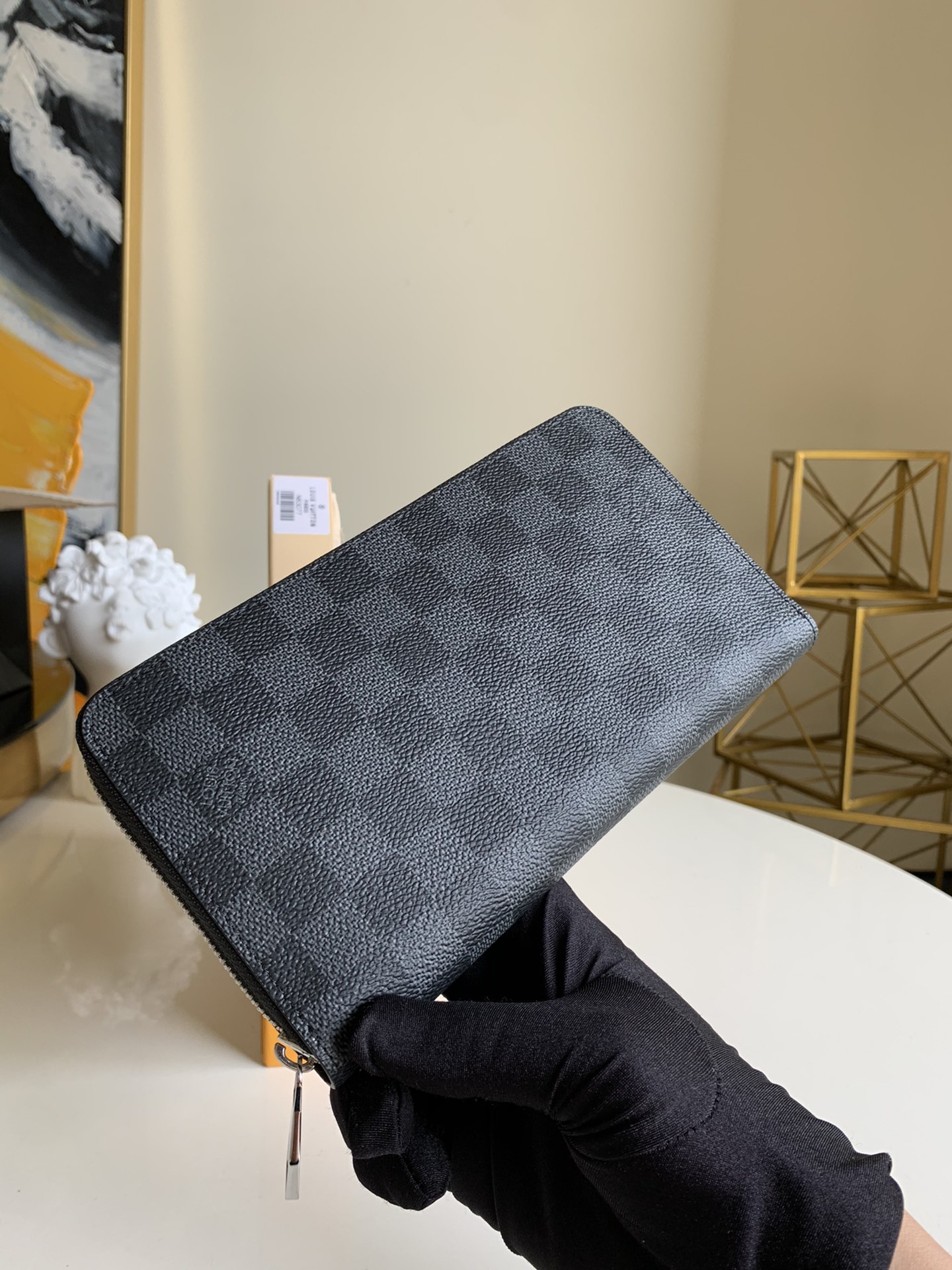 NO:395844,[Exclusive real-time N63077 chip version] The latest coded FL2220 is not only chip, but also pursues high quality. Classic pellet black material single pull 21cm.300, LV [original leather], louis vuitton19860909【独家实拍N63077芯片版】最新编码FL2220 不止于芯片 更追求高品质 经典颗粒黑格料 单拉 21cm .300,LV【原厂皮】,louis vuitton,Bag