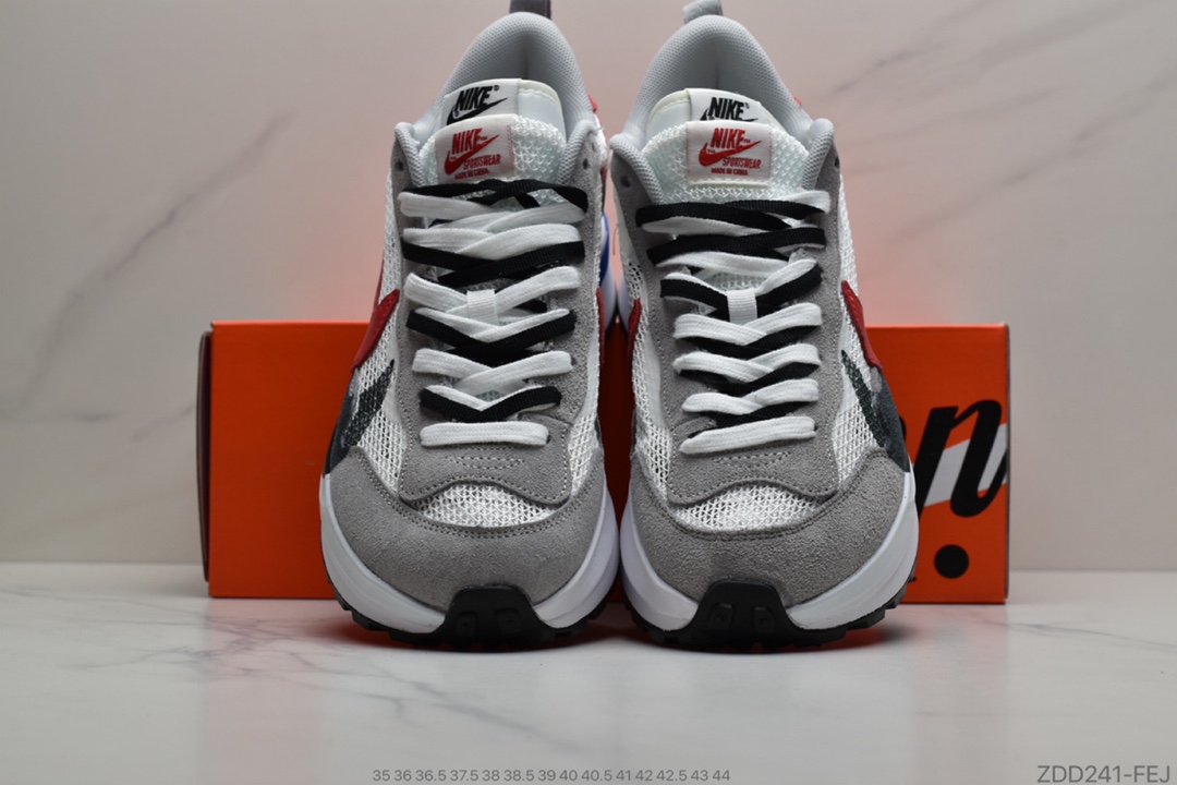 230 公司级耐克 Sacai nike combined waffle daybreak 融合联名款双勾双鞋舌船鞋 休闲慢跑鞋 1907081CHN货号：BV0073 301