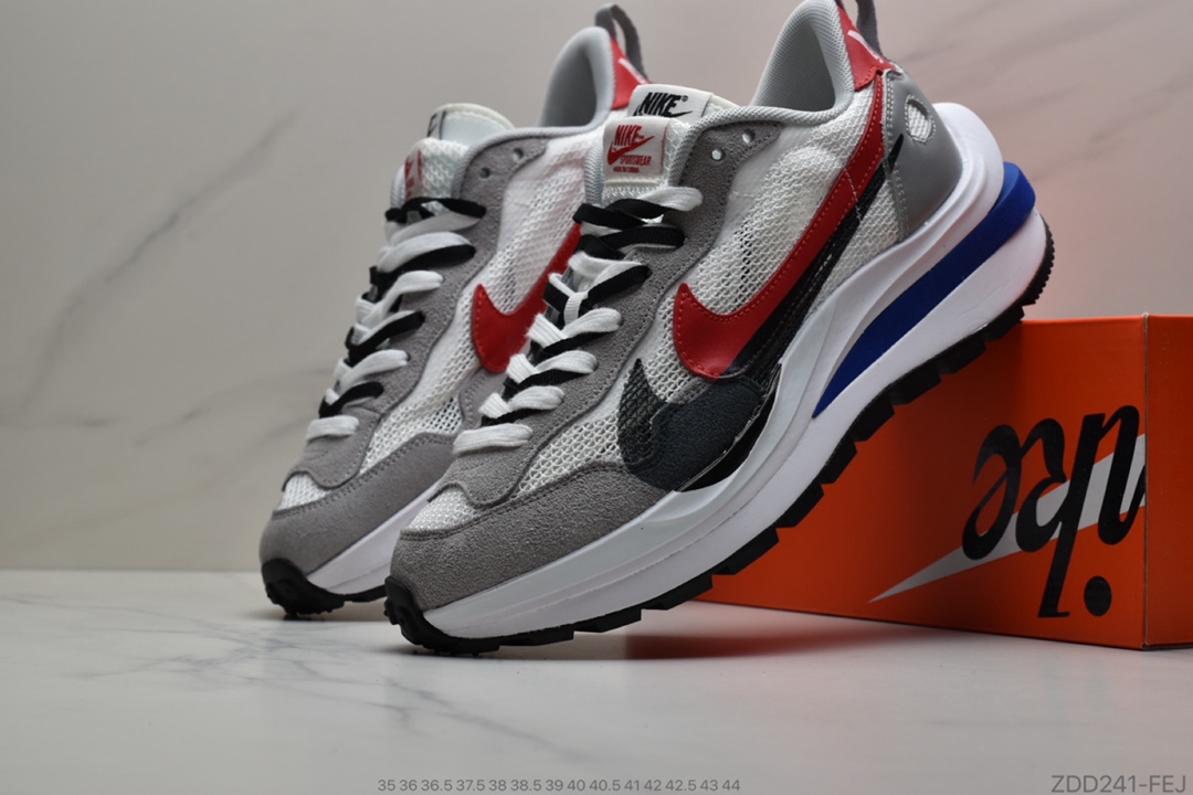 230 公司级耐克 Sacai nike combined waffle daybreak 融合联名款双勾双鞋舌船鞋 休闲慢跑鞋 1907081CHN货号：BV0073 301
