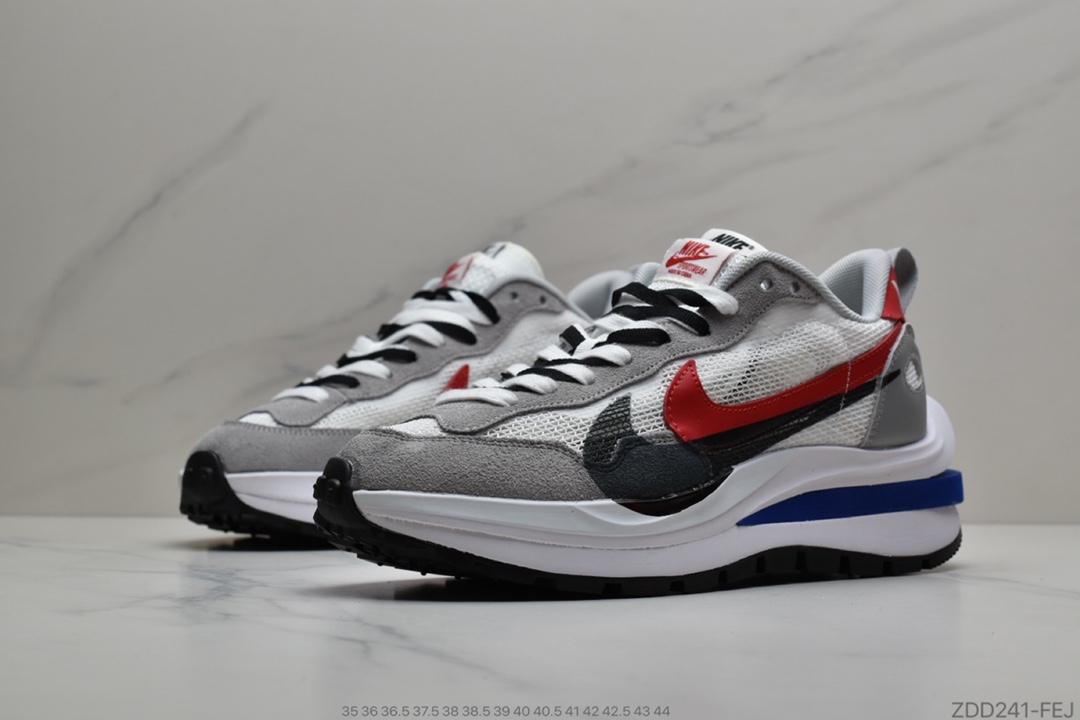 230 公司级耐克 Sacai nike combined waffle daybreak 融合联名款双勾双鞋舌船鞋 休闲慢跑鞋 1907081CHN货号：BV0073 301