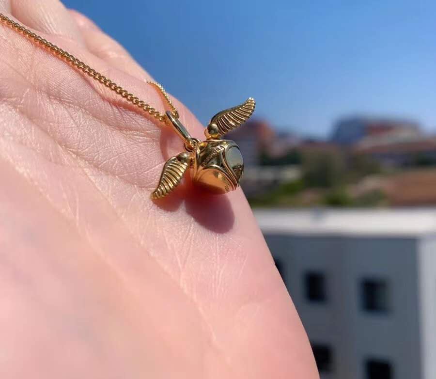 NO:103653,Pandora's golden thief necklace, Pandora's necklace, necklace19860909潘多拉金色飞贼项链,潘多拉项链,necklace,Jewelry