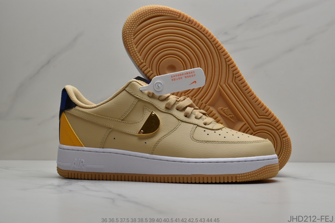 190 公司级耐克Nike Air Force 1 '07 QS All Star”City Of Dreams”空军低帮经典百搭休闲运动板鞋“拼接皮革 货号 CT2298 200
