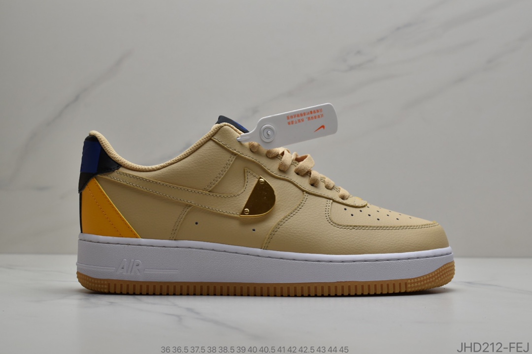 190 公司级耐克Nike Air Force 1 '07 QS All Star”City Of Dreams”空军低帮经典百搭休闲运动板鞋“拼接皮革 货号 CT2298 200