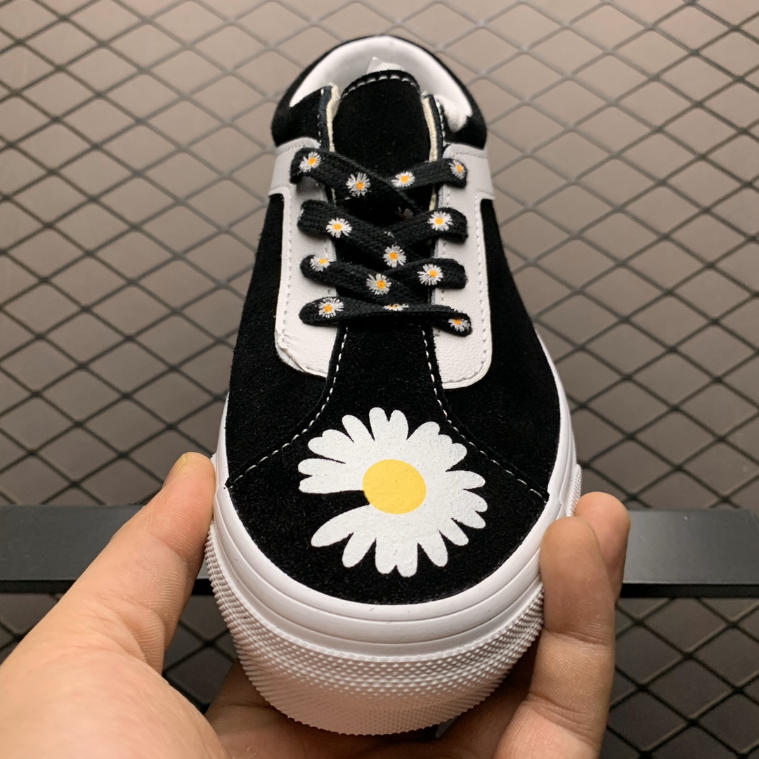 150 Vans 万斯 Bold Ni 客制款 小雏菊 硫化低帮休闲板鞋