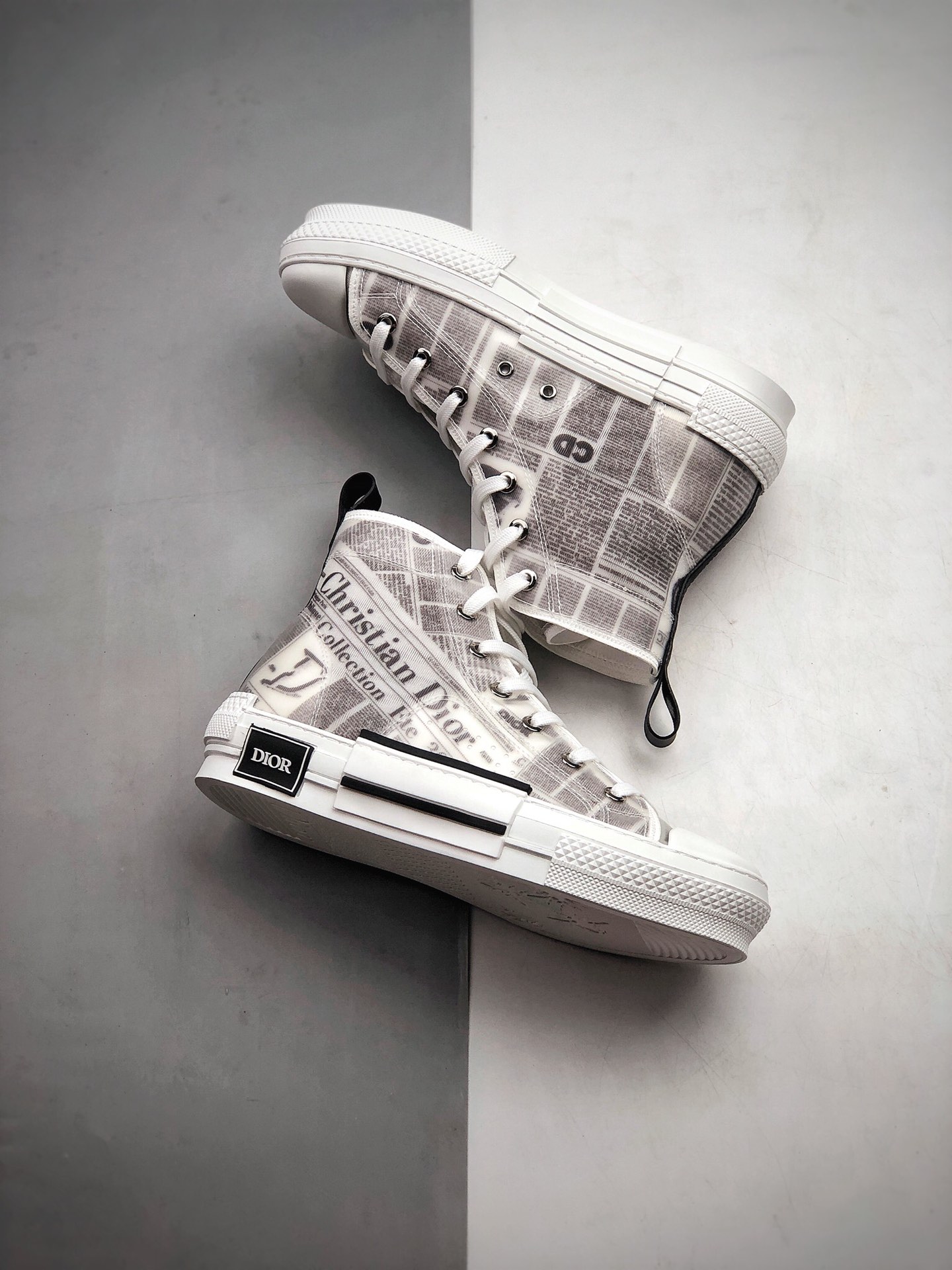 350  Dior B23 Oblique Low Top Sneakers 迪奥“CD重影”全套原装配件