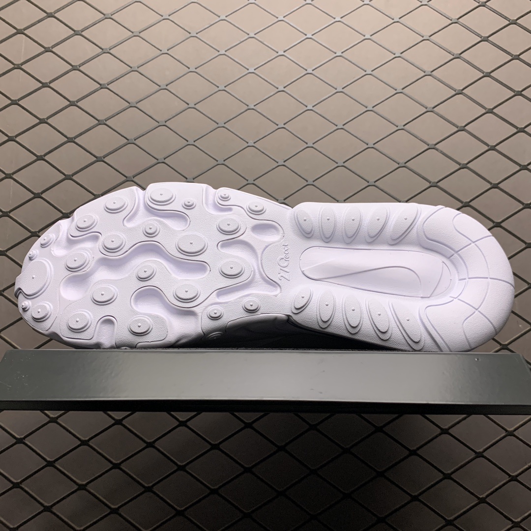 200 Nike Max 270 React 混合科技半掌气垫跑步鞋 CV1632-100-莆田鞋,莆田鞋货源,高仿鞋,高仿鞋货源,安福档口,莆田高仿鞋,莆田鞋批发,高仿鞋批发,莆田高仿运动鞋,高仿运动鞋,莆田运动鞋 200 Nike Max 270 React 混合科技半掌气垫跑步鞋 CV1632-100