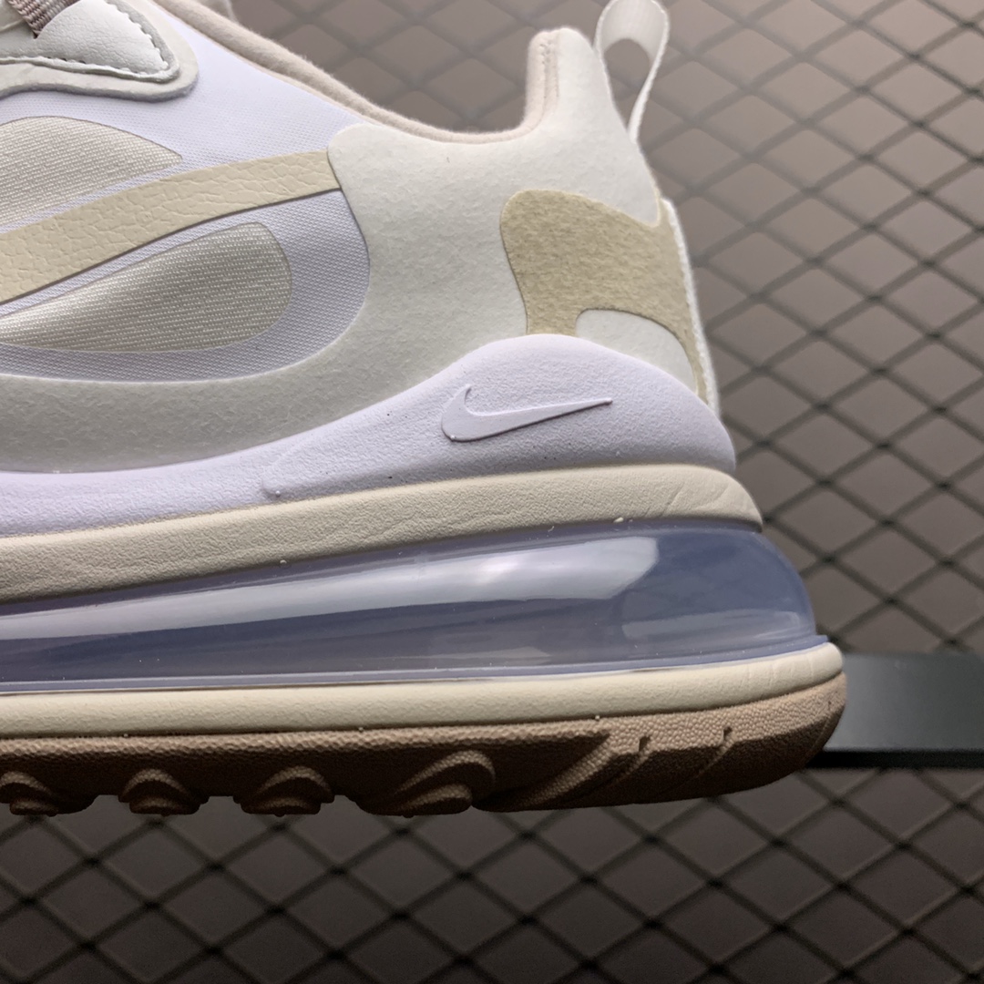 200 Nike Max 270 React 混合科技半掌气垫跑步鞋 CJ0619-102