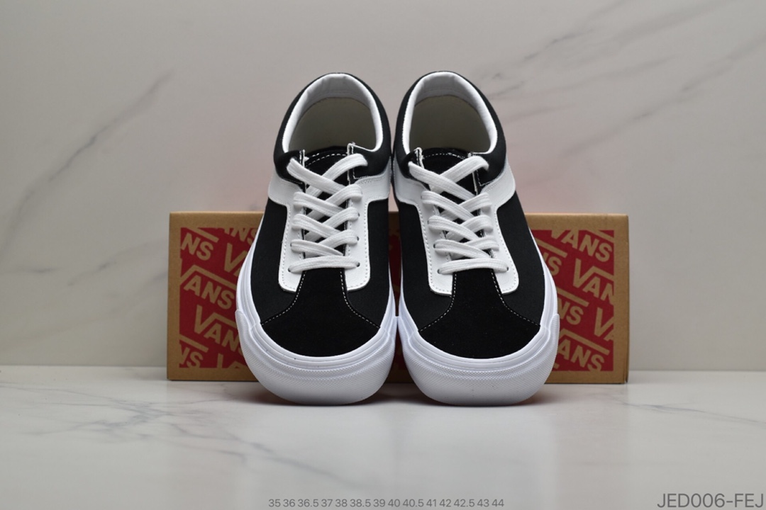 150 VANS Bold Ni吴亦凡同款范斯VANS Bold Ni经典复古黑白低帮男女情侣款休闲帆布板鞋VN0A3WLPOS7