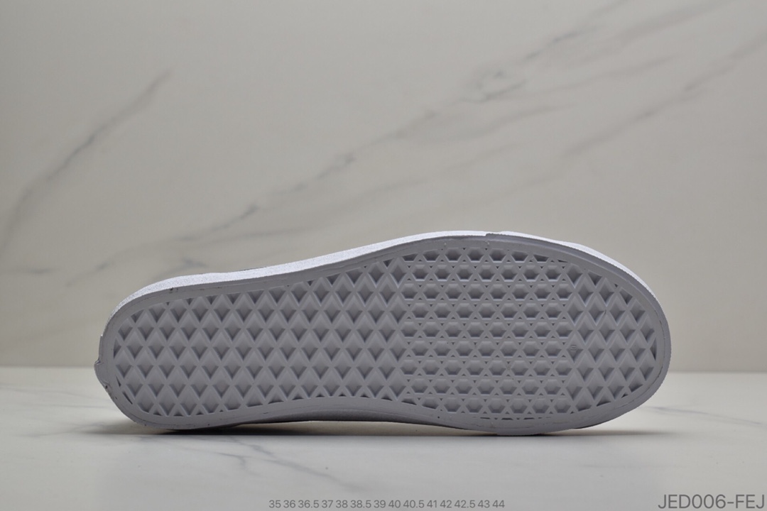 150 VANS Bold Ni吴亦凡同款范斯VANS Bold Ni经典复古黑白低帮男女情侣款休闲帆布板鞋VN0A3WLPOS7
