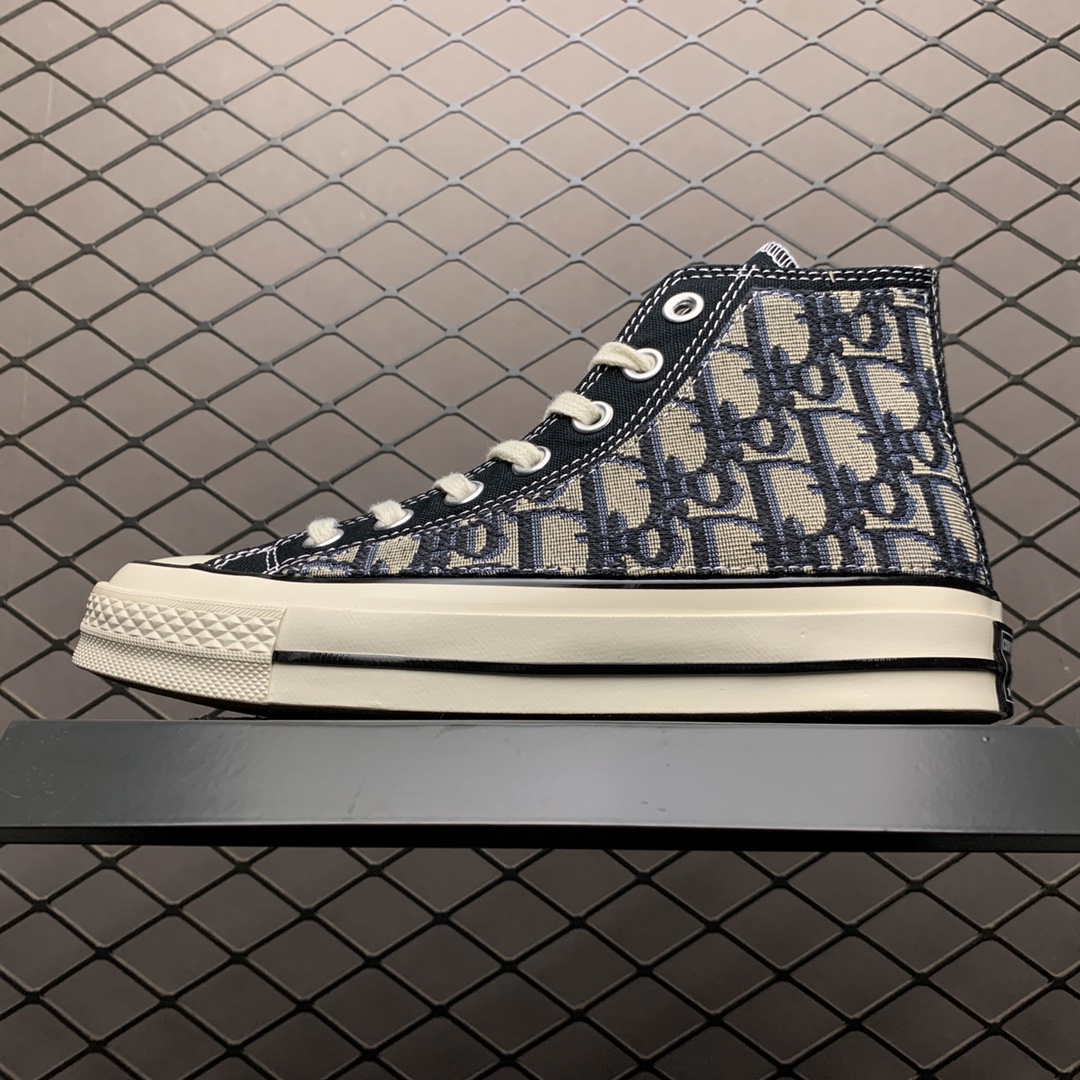 200 Dior x Converse 匡威 1970S 迪奥联名款 帆布高帮休闲板鞋