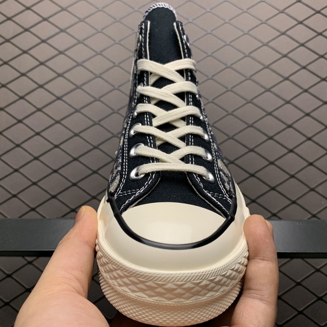200 Dior x Converse 匡威 1970S 迪奥联名款 帆布高帮休闲板鞋