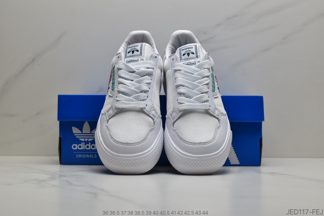 150 阿迪达斯ADIDAS CONTINENTAL VULC 二代校园潮鞋 运动休闲板鞋