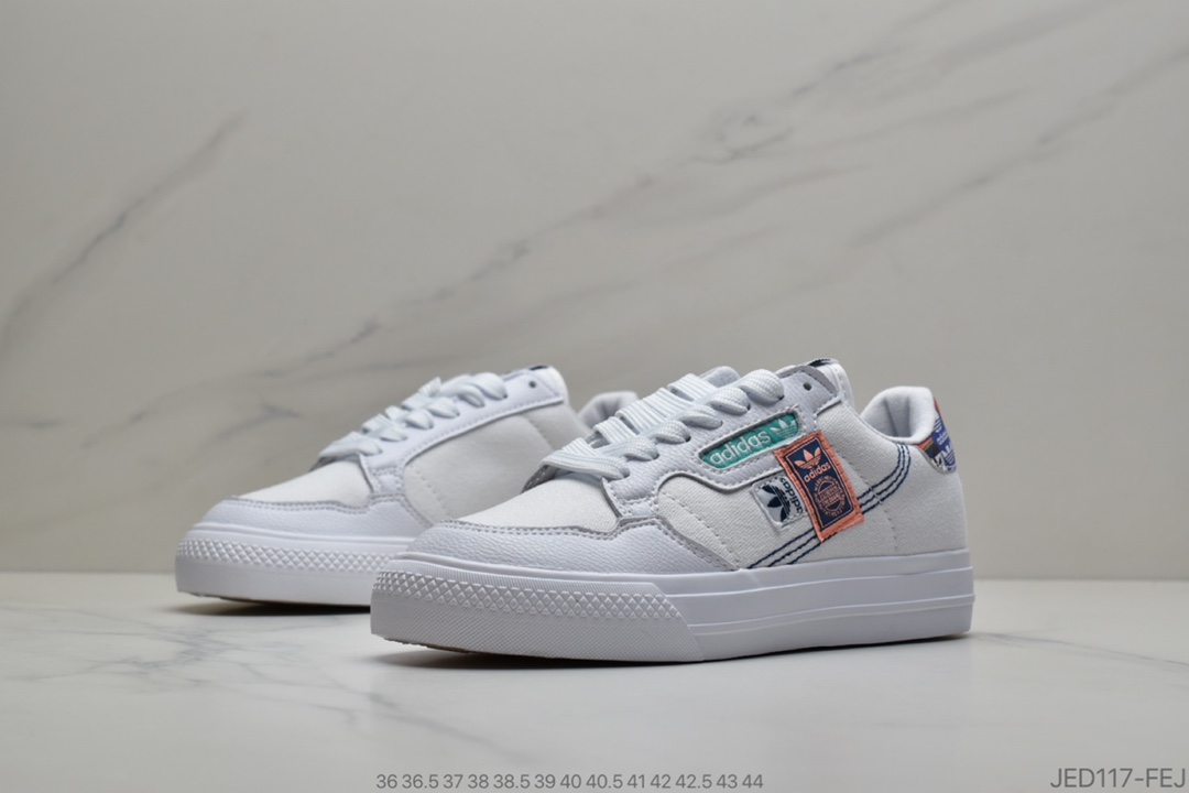 150 阿迪达斯ADIDAS CONTINENTAL VULC 二代校园潮鞋 运动休闲板鞋