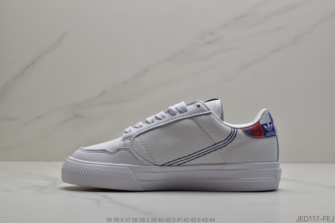 150 阿迪达斯ADIDAS CONTINENTAL VULC 二代校园潮鞋 运动休闲板鞋