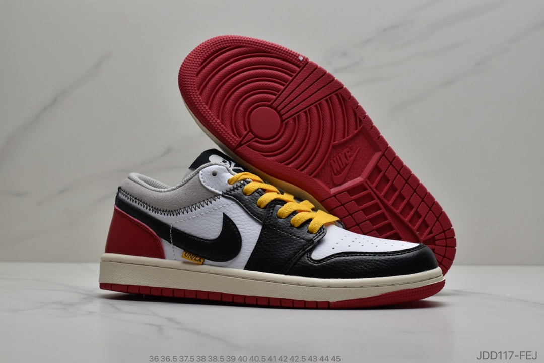 120 乔丹Union x Air Jordan 1 Retro High PK NRG 黑脚趾联名黑红拼接 货号:BV1300-106-莆田鞋,莆田鞋货源,高仿鞋,高仿鞋货源,安福档口,莆田高仿鞋,莆田鞋批发,高仿鞋批发,莆田高仿运动鞋,高仿运动鞋,莆田运动鞋 120 乔丹Union x Air Jordan 1 Retro High PK NRG 黑脚趾联名黑红拼接 货号:BV1300-106