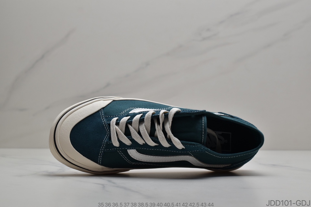 120 万斯 Vans Style 36 Decon Sf低系帮带 帆布拼接 情侣休闲板鞋