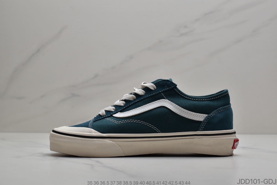 120 万斯 Vans Style 36 Decon Sf低系帮带 帆布拼接 情侣休闲板鞋