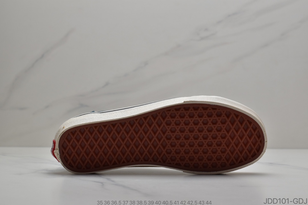 120 万斯 Vans Style 36 Decon Sf低系帮带 帆布拼接 情侣休闲板鞋