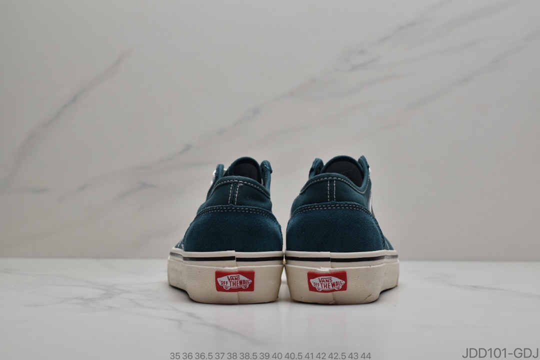 120 万斯 Vans Style 36 Decon Sf低系帮带 帆布拼接 情侣休闲板鞋