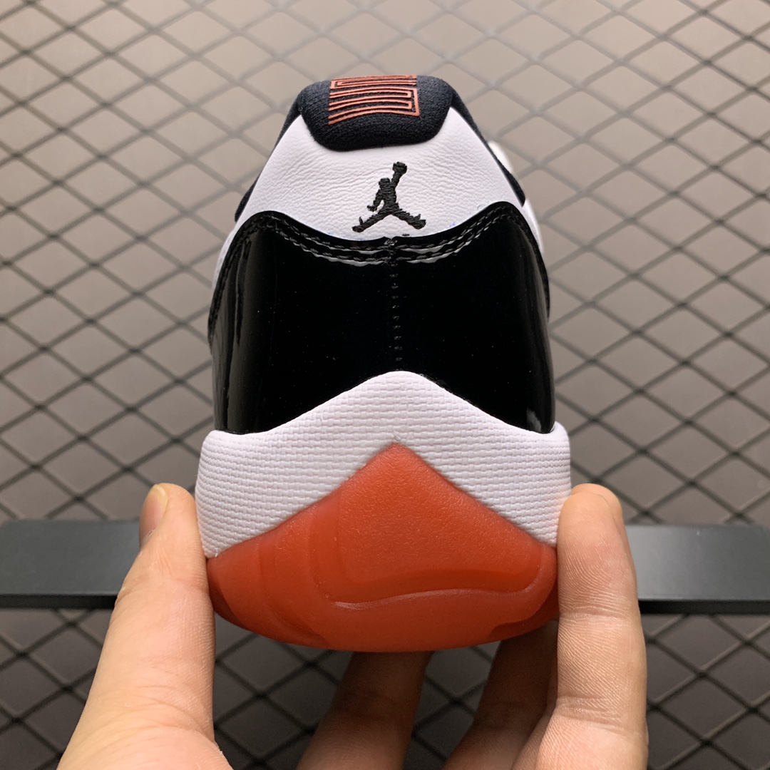 420 纯原版本 Air Jordan 11 Retro Low ” Concord Bred ” AJ11乔11康扣黑红低帮 男子文化篮球鞋AV2187-160