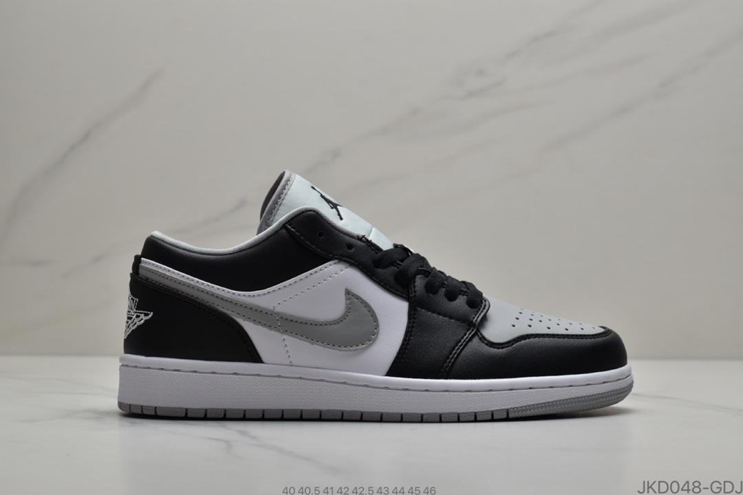 160 耐克Air Jordan 1 Low“Black Toe”乔丹一代低帮百搭休闲文化篮球鞋553558-116