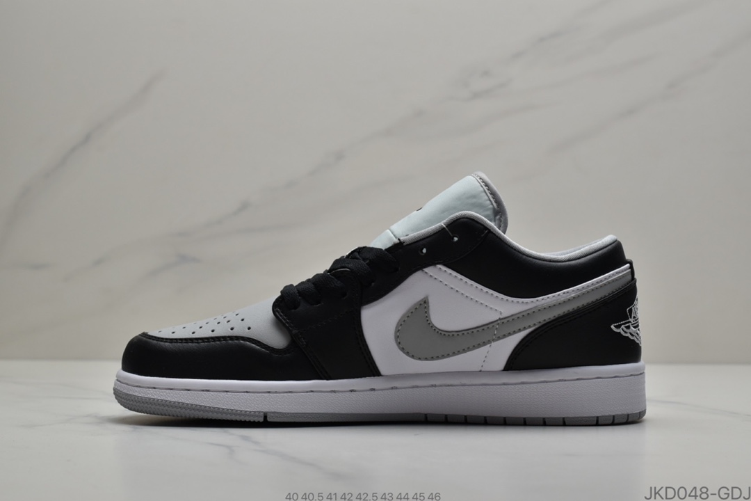 160 耐克Air Jordan 1 Low“Black Toe”乔丹一代低帮百搭休闲文化篮球鞋553558-116
