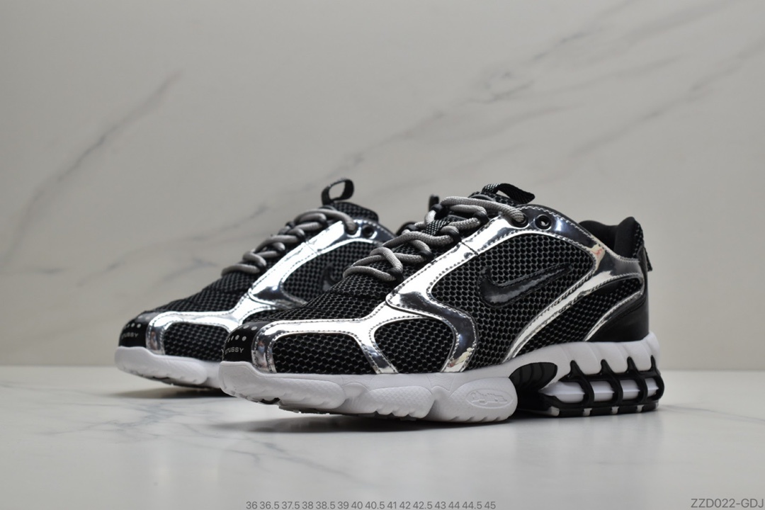 250 公司级美国元祖头街潮牌Stussy斯图西 x Nike Air Zoom Spiridon Caged 2斯皮里牢东笼2代 “乌金闪银” 货号CU1854- 001-莆田鞋,莆田鞋货源,高仿鞋,高仿鞋货源,安福档口,莆田高仿鞋,莆田鞋批发,高仿鞋批发,莆田高仿运动鞋,高仿运动鞋,莆田运动鞋 250 公司级美国元祖头街潮牌Stussy斯图西 x Nike Air Zoom Spiridon Caged 2斯皮里牢东笼2代 “乌金闪银” 货号CU1854- 001