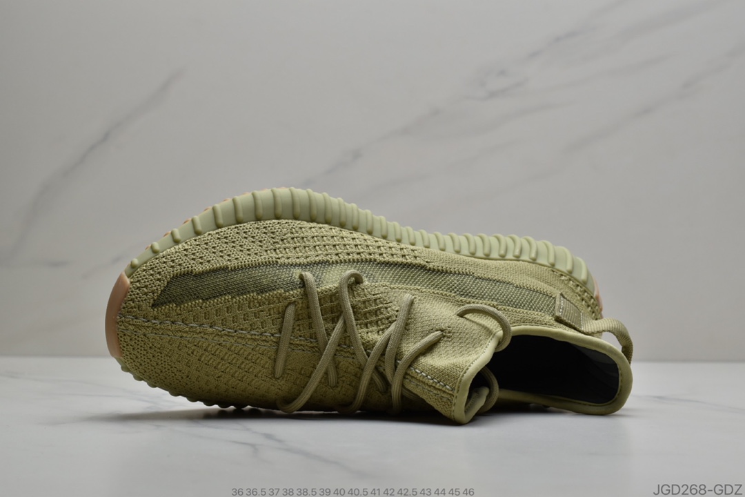 180 公司级Adidas Yeezy 350 Boost V2 “抹茶绿”侧透天使FY5346