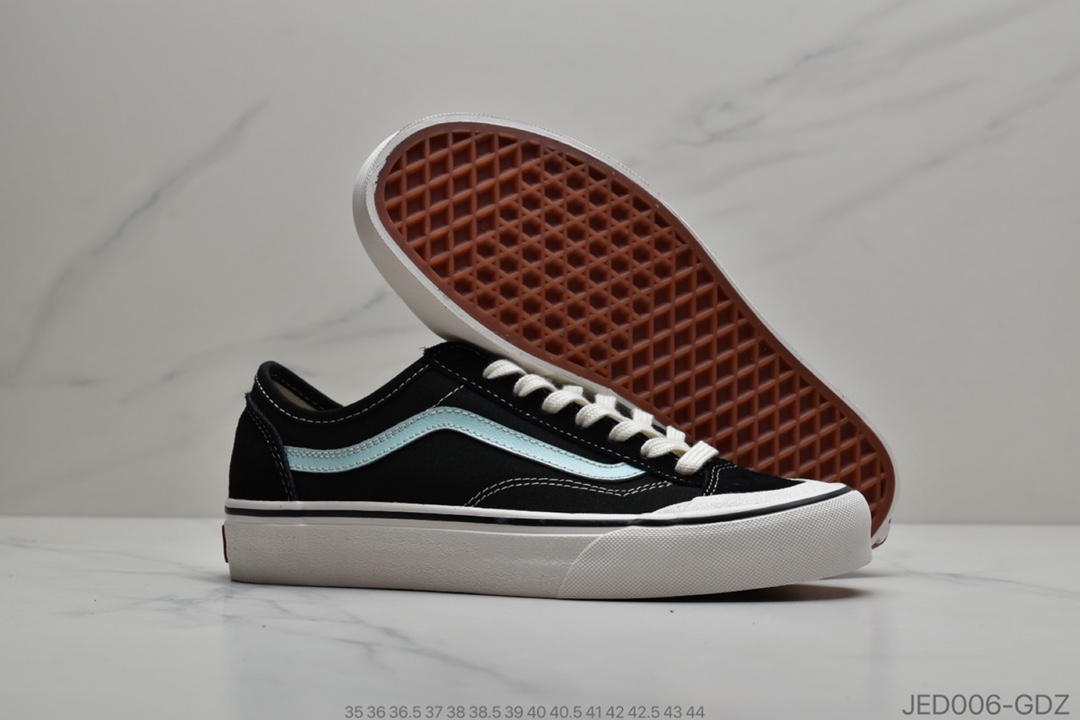 150 公司级惊艳曝光GD海外限定款 Vans Style 36 Decon SF 万斯权志龙黑红杀人鲸半月包头硫化滑板鞋