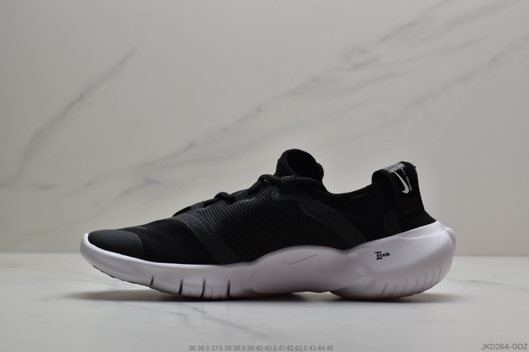 160 公司级耐克Nike FREE RN 5.0 赤足2020超软缓震跑鞋跑步鞋休闲运动鞋  货号：CI9921-001