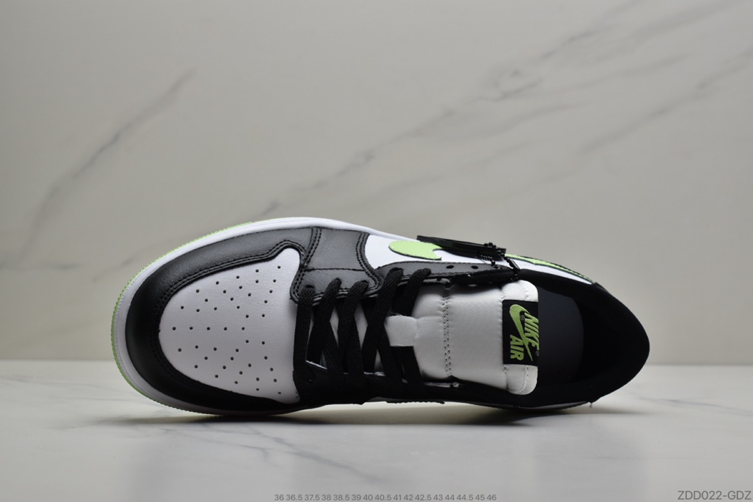 230 公司级 耐克Nike Air Jordan 1 Low AJ1乔丹1代低帮球篮鞋荧光色货号 CZ0790-103