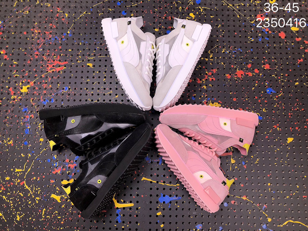 🈴💰90 真标 带半码 PUMA Future Rider X CTM 彪马新一代夏季透明网纱厚底经典复刻慢跑鞋 货号:2350416