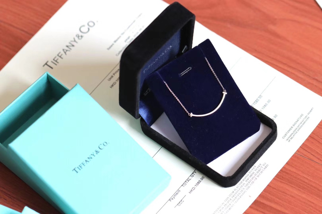 Tiffany & Co. Tiffany&Co.微笑小号 锁骨项链