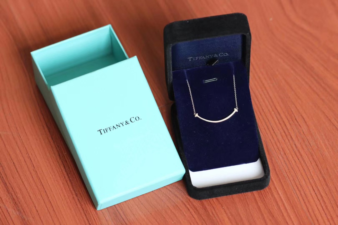 Tiffany & Co. Tiffany&Co.微笑小号 锁骨项链