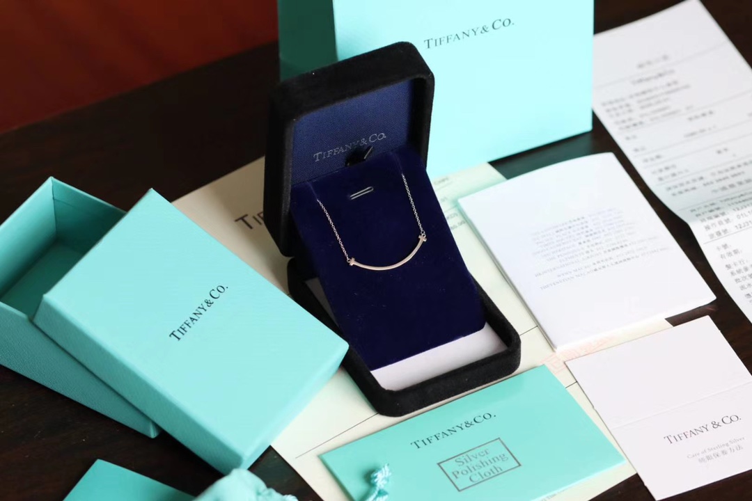 Tiffany & Co. Tiffany&Co.微笑小号 锁骨项链