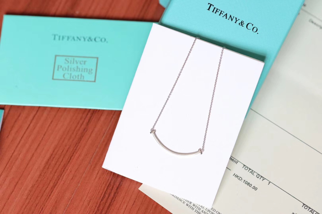 Tiffany & Co. Tiffany&Co.微笑小号 锁骨项链
