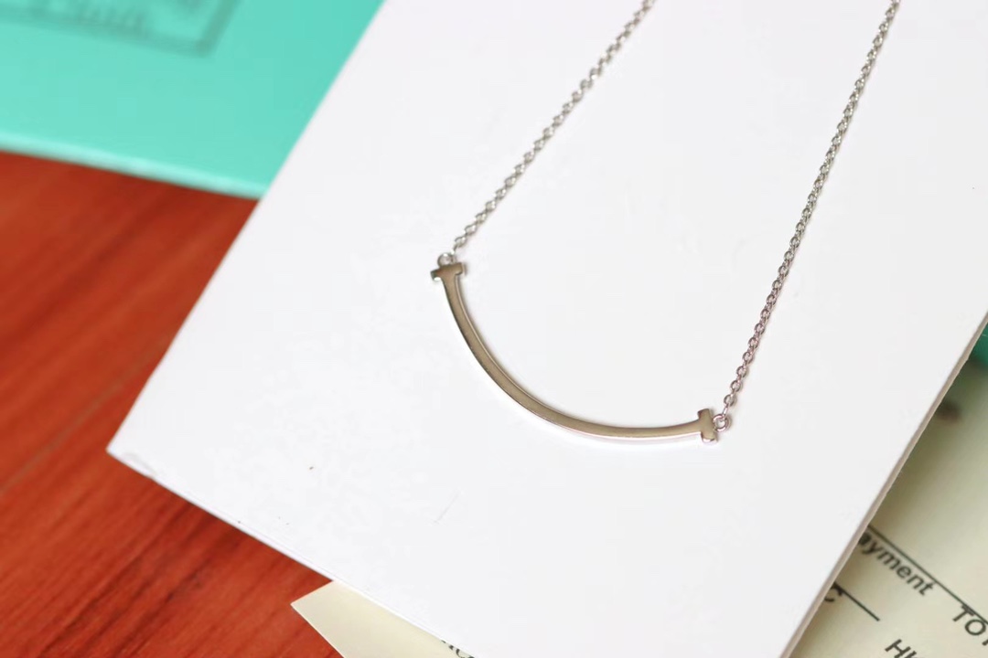 Tiffany & Co. Tiffany&Co.微笑小号 锁骨项链