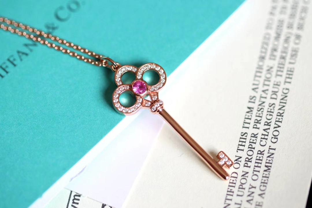 Tiffany & Co. Tiffany keys系列 520全球限量款 钥匙项链